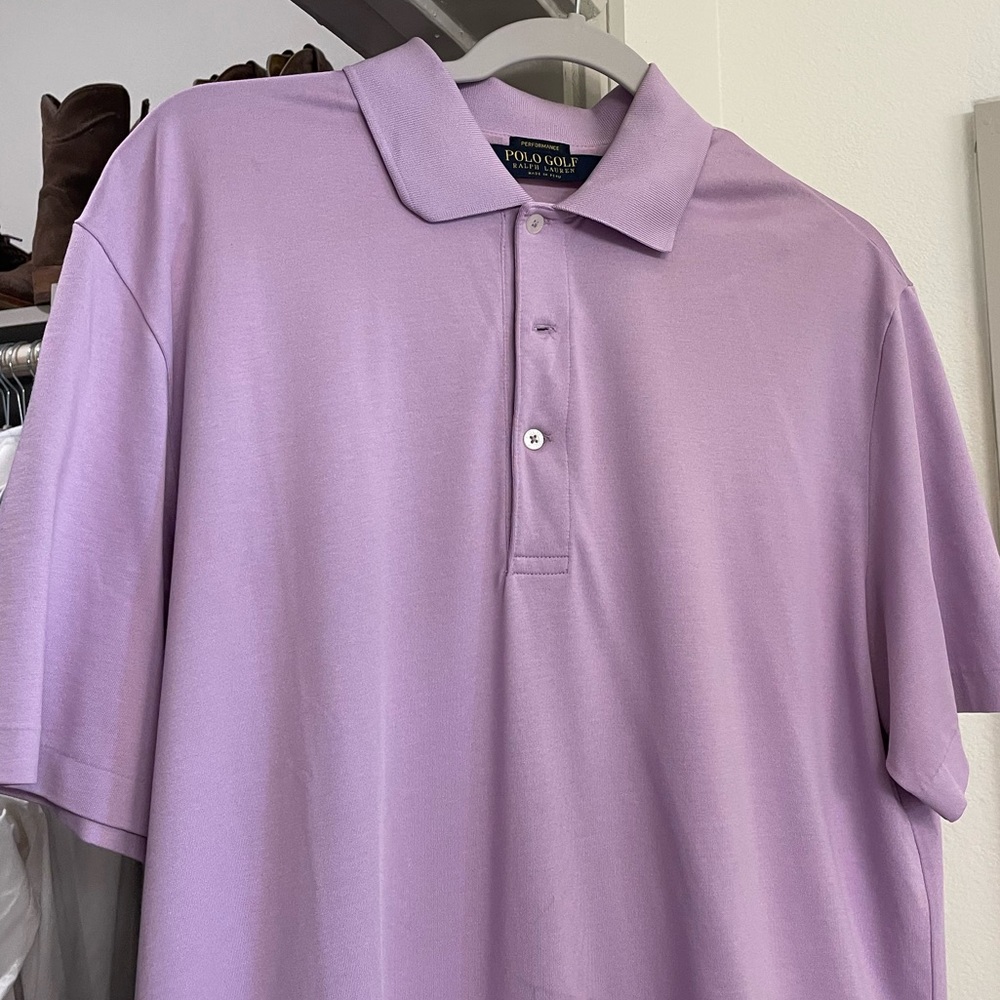 Polo Golf Mens Performance Polo - Sz M